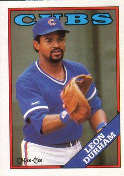 1988 O-Pee-Chee Baseball Cards 065      Leon Durham